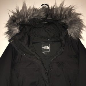 North Face Parka w/ Faux Fur Hood